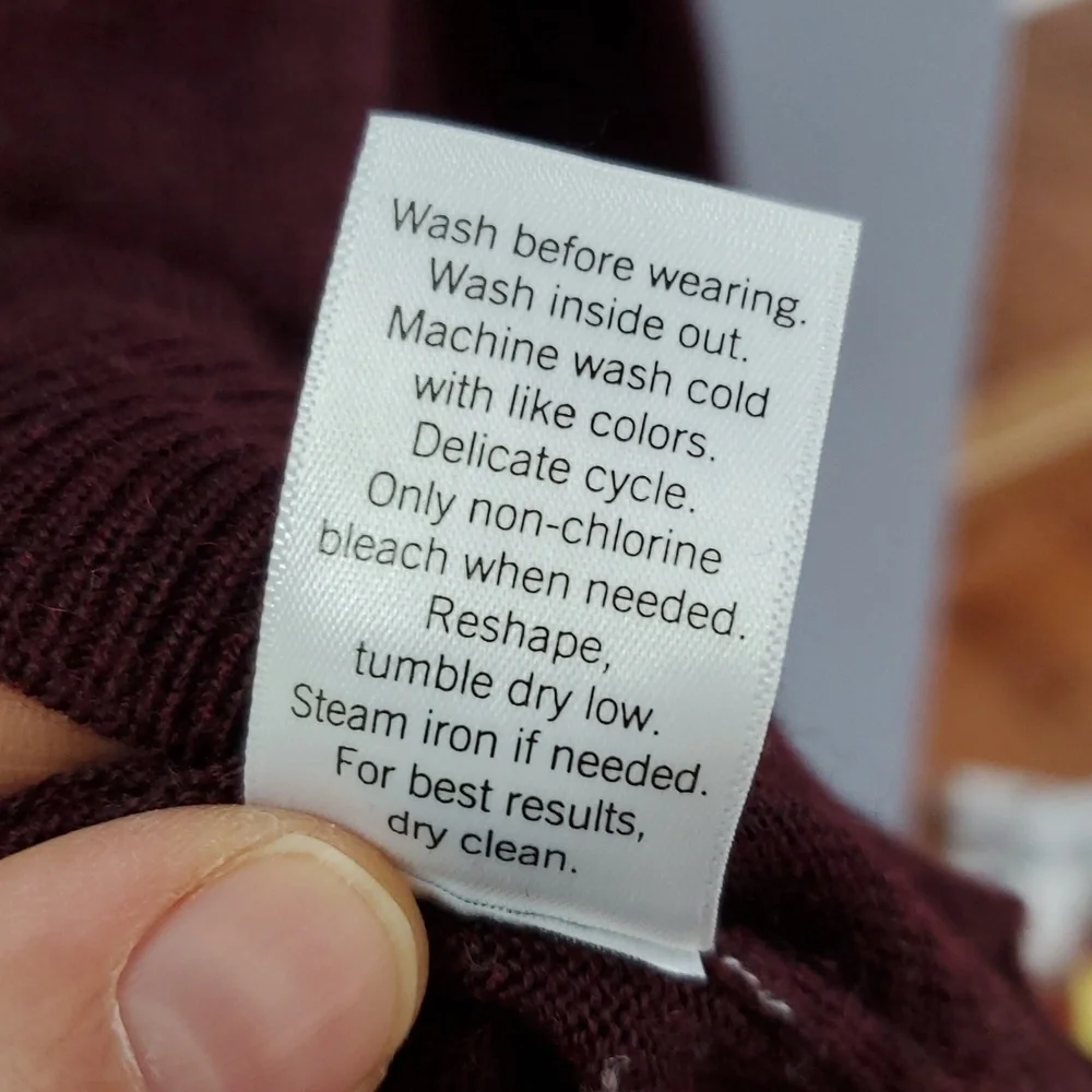 Apt. 9 wool blend colorblock sweater